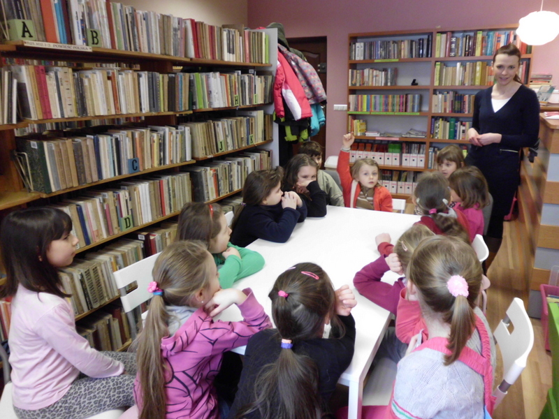 Pierwsza wizyta w bibliotece!