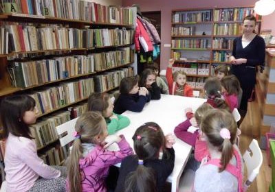 Pierwsza wizyta w bibliotece!