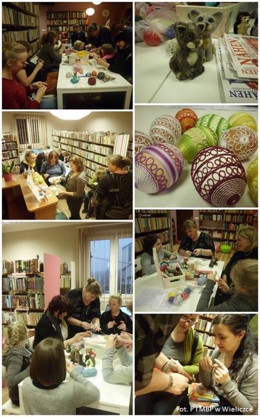 Przedświąteczne szydełkowe warsztaty w bibliotece