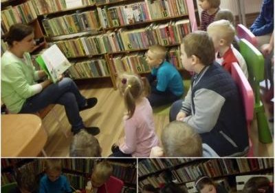 Zajęcia z cyklu „W bibliotecznej krainie bajek”
