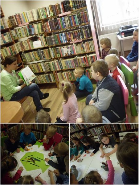 Zajęcia z cyklu „W bibliotecznej krainie bajek”