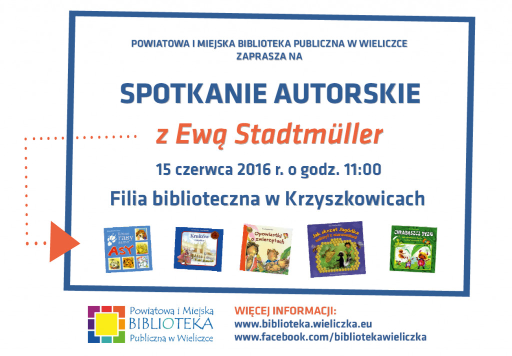 Spotkanie autorskie z Ewą Stadtmuller