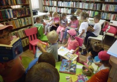 „Figle migle” w bibliotece