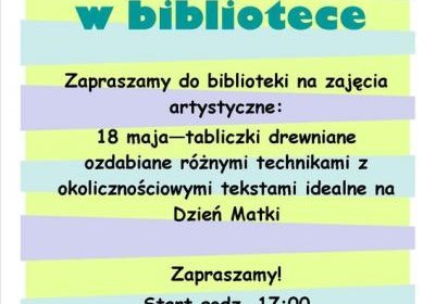 Twórcze Czwartki w bibliotece