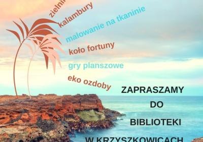 Kreatywne wakacje w bibliotece