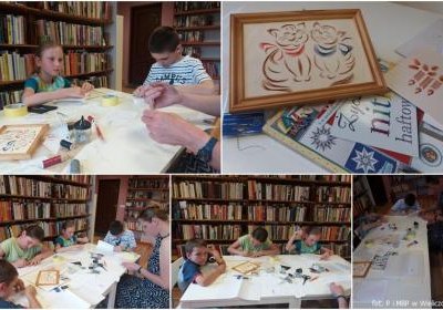 Haft matematyczny w bibliotece!