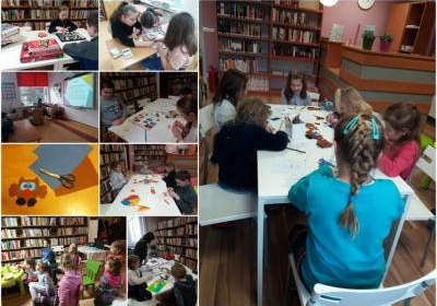 Ferie w bibliotece na os Krzyszkowice zakończone!