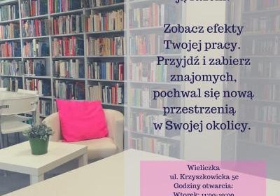 Filia biblioteczna na os. Krzyszkowice w nowej odsłonie!!!