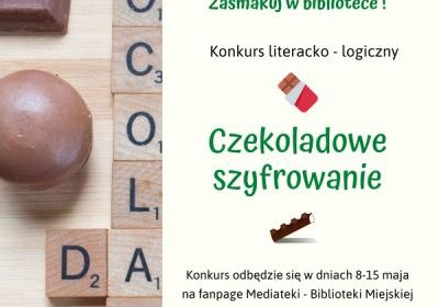 Zostań w domu i baw się razem z nami w czekoladowe szyfrowanie!