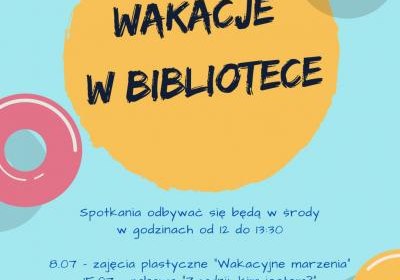 Wakacje w krzyszkowickiej bibliotece