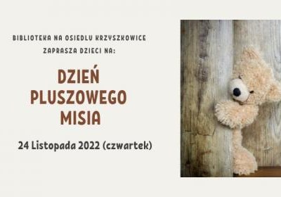 Dzień Pluszowego Misia w bibliotece