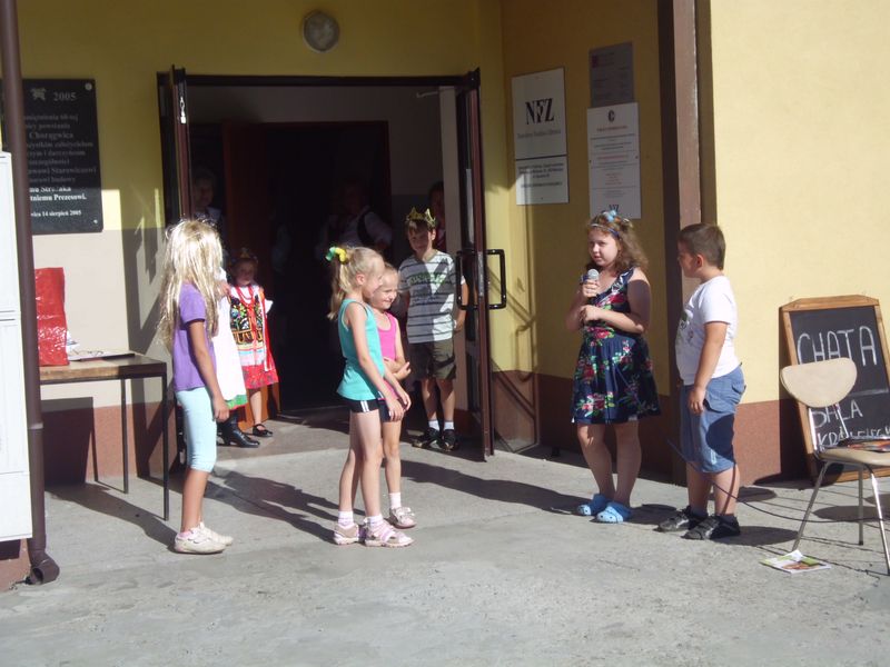 Święto plonów w Chorągwicy.