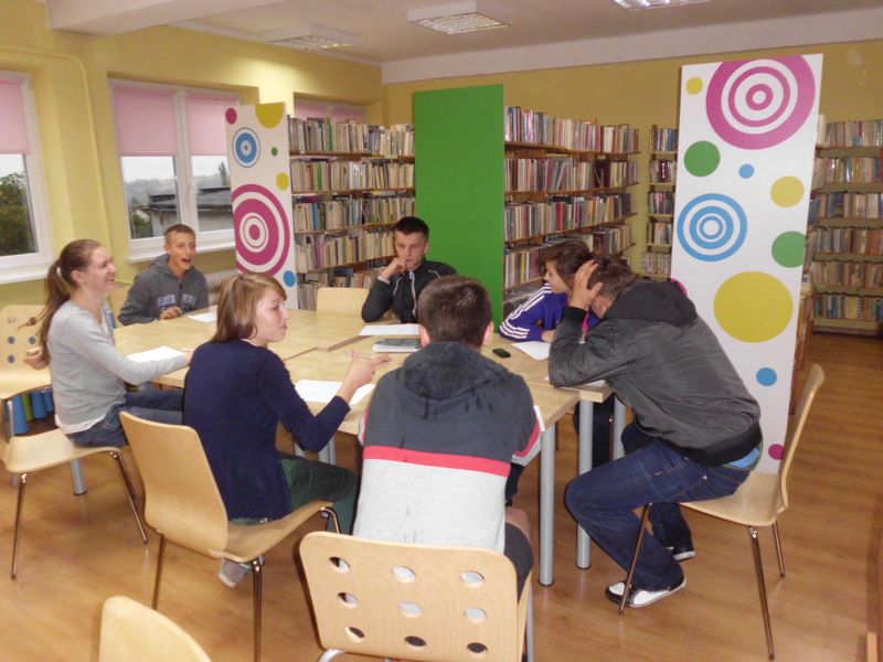 Wrześniowe popołudnia w bibliotece