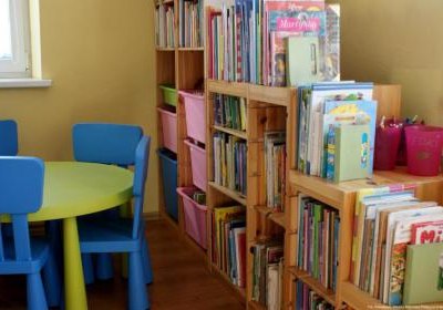Biblioteka w Chorągwicy to miejsce przyjazne maluchom
