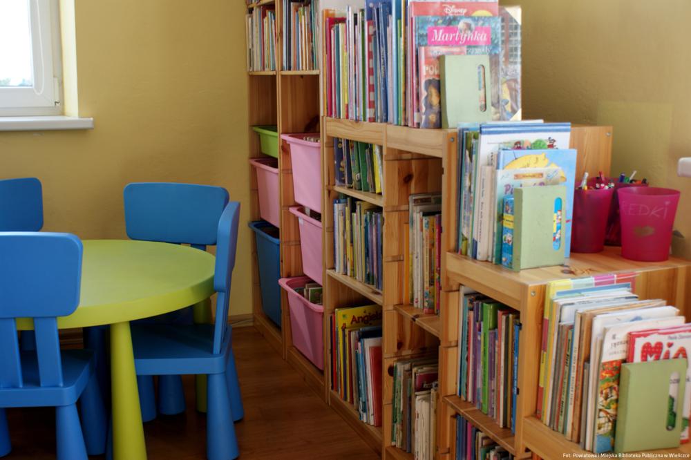 Biblioteka w Chorągwicy to miejsce przyjazne maluchom