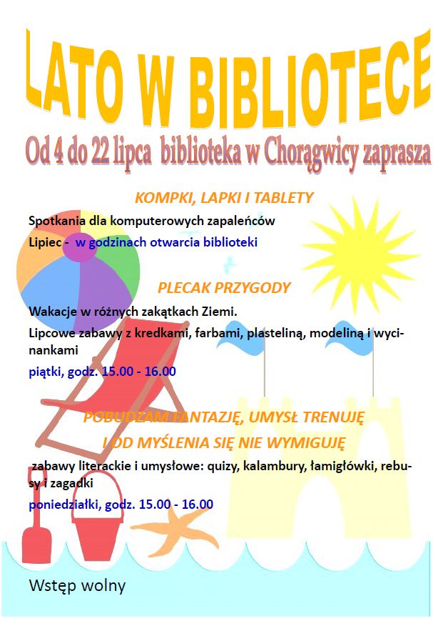 Wakacje z biblioteką