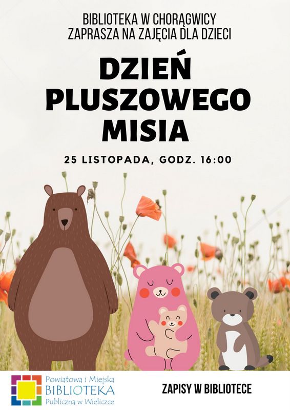 Dzień Pluszowego Misia w bibliotece