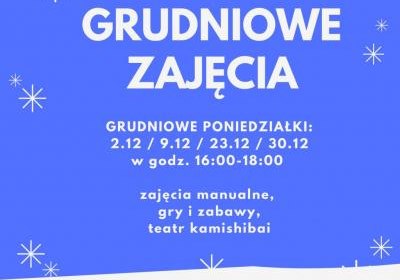 Grudniowe zajęcia