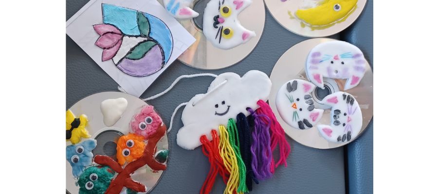 Ferie w bibliotece w Chorągwicy