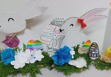 Ozdoby z zającem