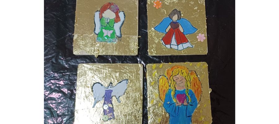 Anioły, chorągwickie anioły!