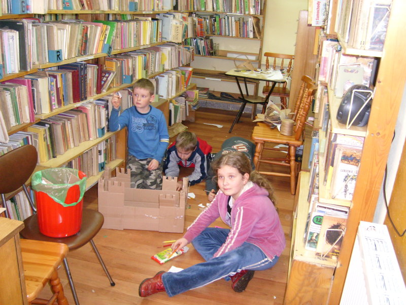 Ferie w bibliotece w Koźmicach Wielkich