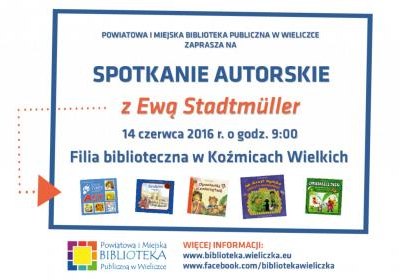 Spotkanie autorskie z Ewą Stadtmuller