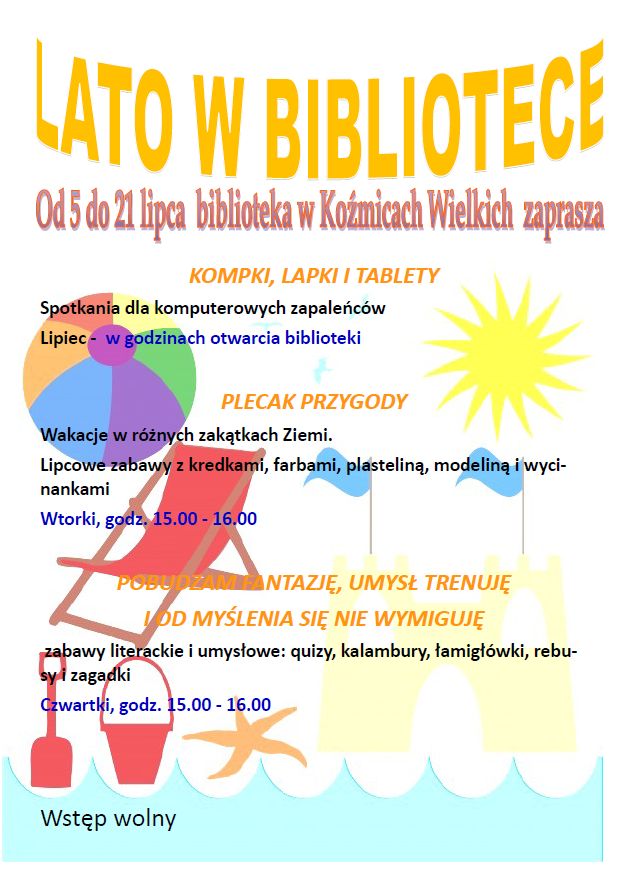 Wakacje z biblioteką