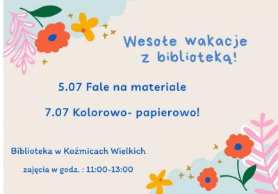 W bibliotece jest wesoło!