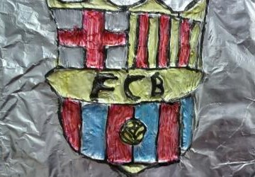 Srebrne prace, czyli obrazy z folii aluminiowej