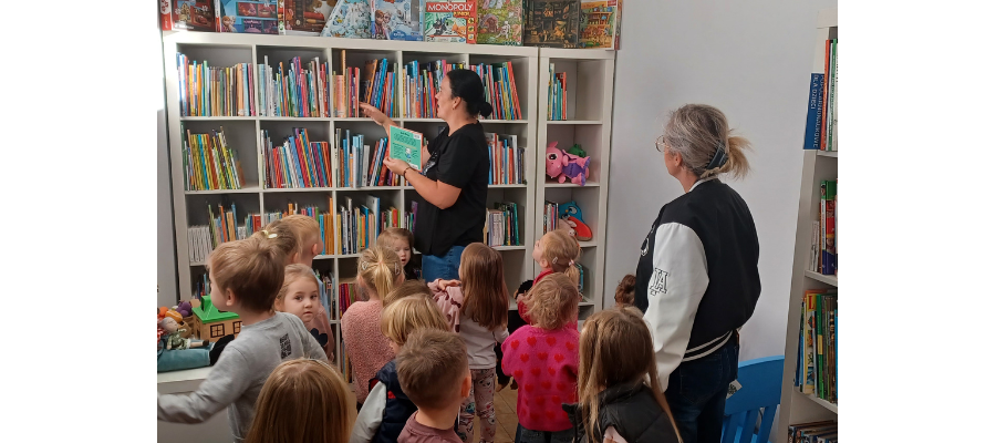Witamy w bibliotece