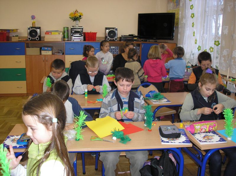 Choinka w ''pomarańczowych'' kolorach