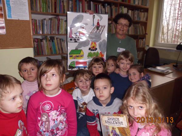 ''Czyste powietrze wokół nas''- Spotkanie z dziećmi z oddziału przedszkolnego