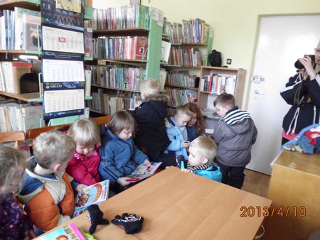 Lekcja biblioteczna dla przedszkolaków