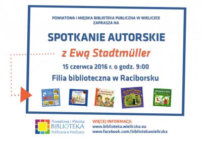 Spotkanie autorskie z Ewą Stadtmuller