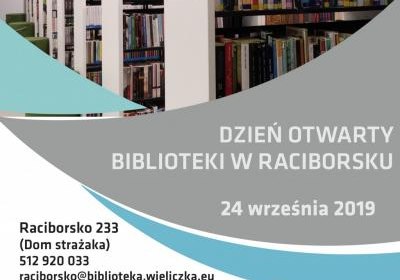 Filia biblioteczna w Raciborsku w nowym lokalu!!!