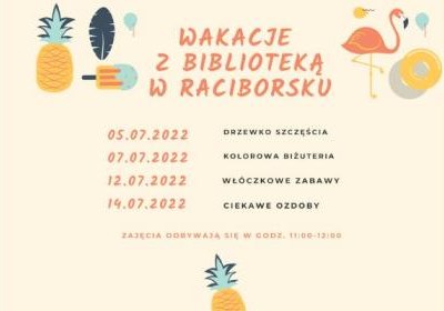 Wakacje z biblioteką w Raciborsku