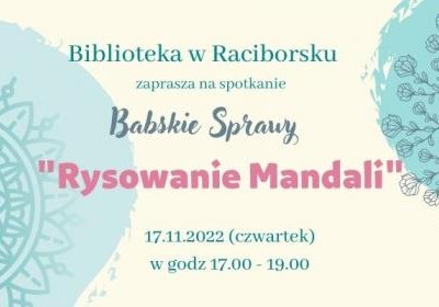 Babskie Sprawy - „Rysowanie mandali”