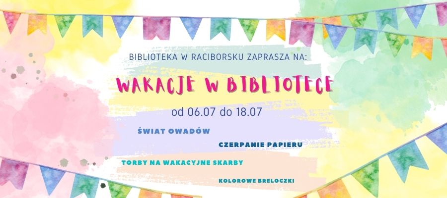 Wakacje w bibliotece