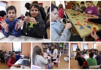 Zimowa Giełda rozrywki czyli ferie w bibliotece