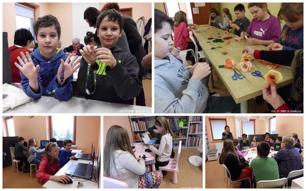 Zimowa Giełda rozrywki czyli ferie w bibliotece