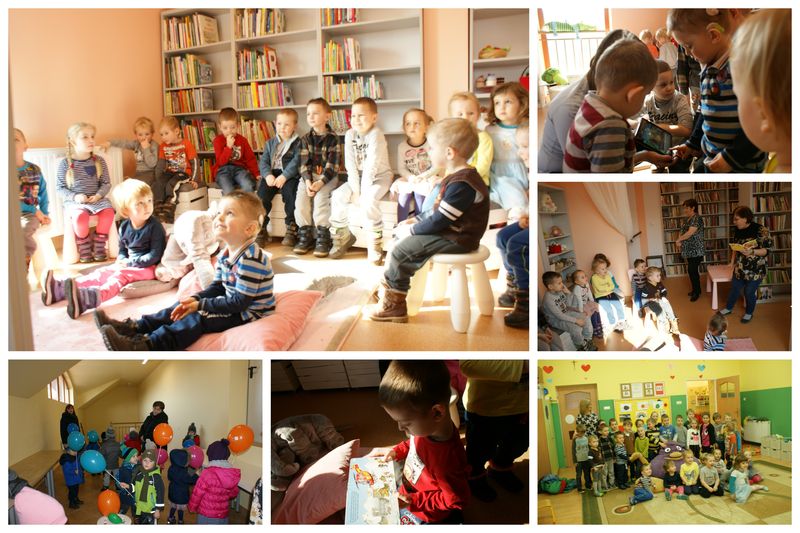 Spotkanie z Panią bibliotekarką oraz wizyta w bibliotece