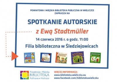 Spotkanie autorskie z Ewą Stadtmuller