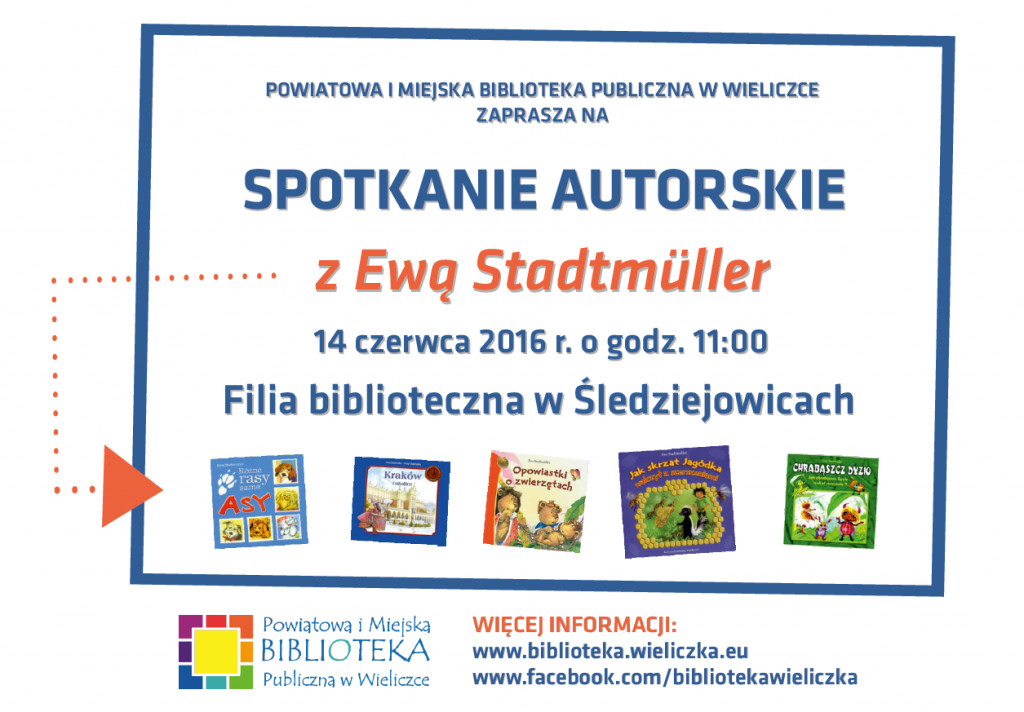Spotkanie autorskie z Ewą Stadtmuller