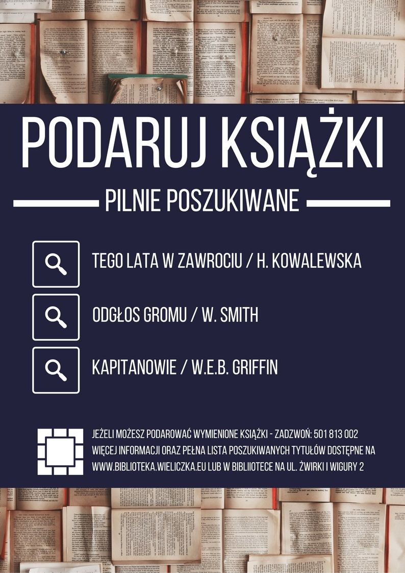 Podaruj ksiązki !