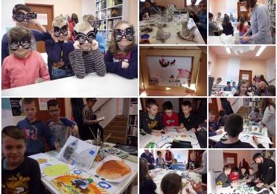 Zimowa giełda rozrywki czyli ferie z Biblioteką