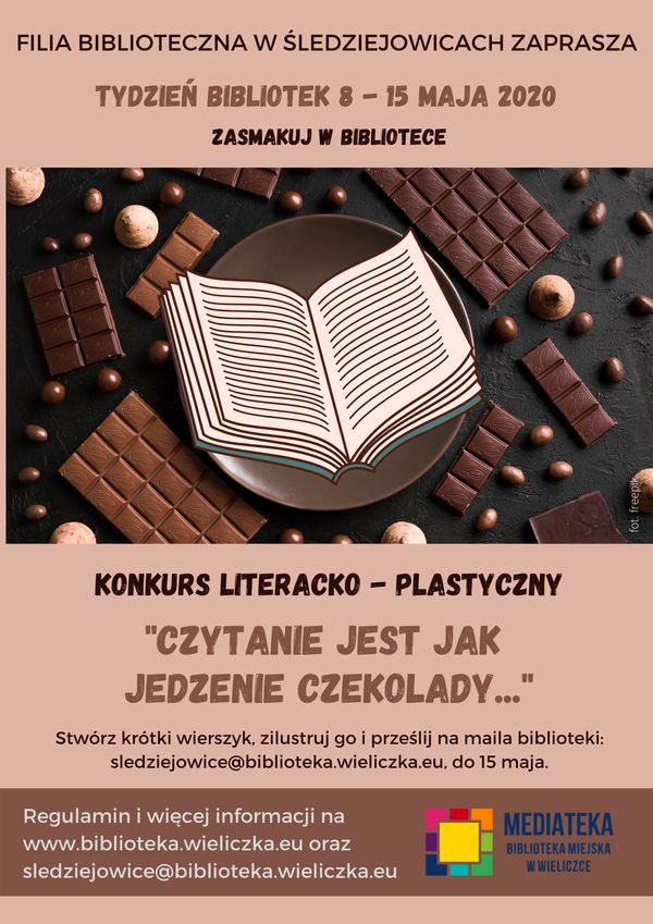 Tydzień Bibliotek pod hasłem „Zasmakuj w bibliotece”