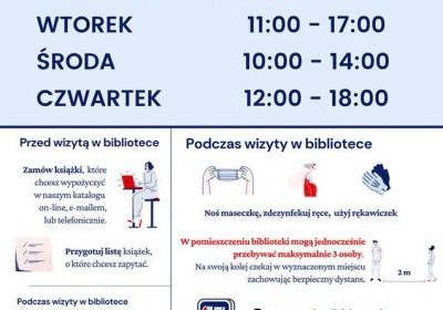 Od 1 lutego otwieramy filię biblioteczną w środę!