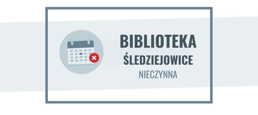 1 – 2 czerwca biblioteka nieczynna