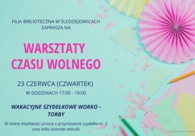 Warsztaty Czasu Wolnego